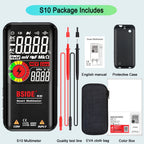 BSIDE Digital Multimeter Smart Electrician Tester USB Charge T-RMS DC AC Voltage Capacitance Ohm Hz NCV Professional Multitester