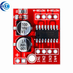 L298N Dual H-Bridge Motor Driver Module - PWM Speed Control & Direction Reversal for DC Motors (5V-35V)