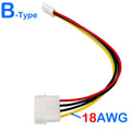 4 Pin Molex IDE Male To 4P ATA Female Power Supply Cable To Floppy Drive Adapter Computer PC Floppy Drive Connector Cord PSU 1PC