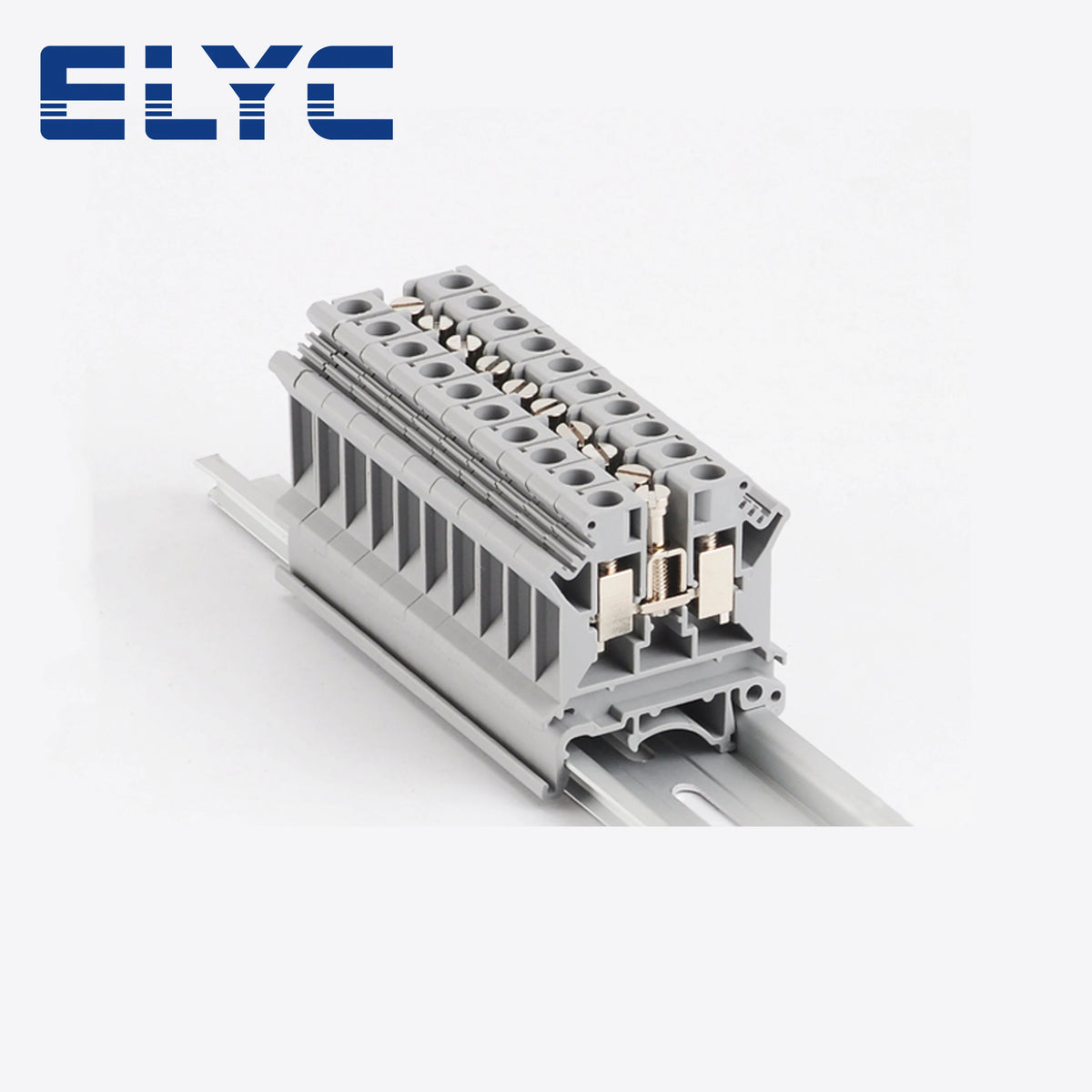 10Pc FBI10-8 Wiring Jumpers 10 Seats UK6N UK 6N Connector FBI 10-8 DIN Rail Terminal Block Accessories Termin Fixed Bridge