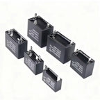 CBB61 Fan Air Conditioner Starting Capacitor 450V 1/1.2/1.5/2/2.5/3/3.5/4/4.5/5/6/7/8/10/12UF Ceiling Fan Hood Motor Capacitor