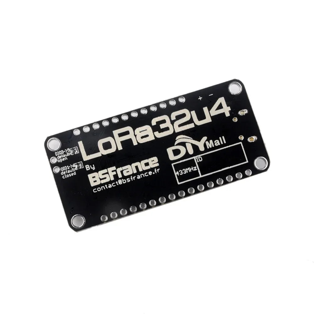 2Sets LoRa32u4 RA02 RA-02 433MHz Lora Module Development Board IOT with Antenna, Long Range 1KM LiPo SX1278 DIY0031