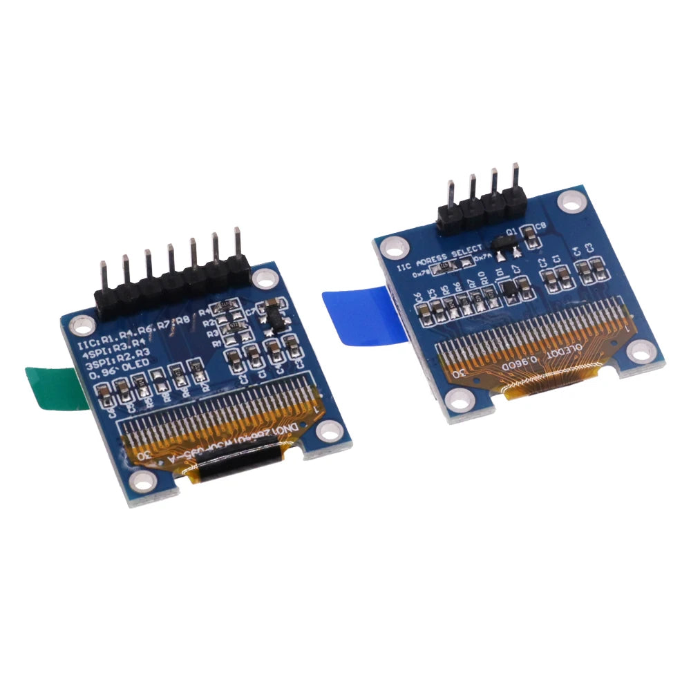 4Pin 7Pin White And Blue Color 0.96 Inch 128X64 Yellow Blue OLED Display Screen Module For Arduino 0.96" IIC I2C SPI Communicate