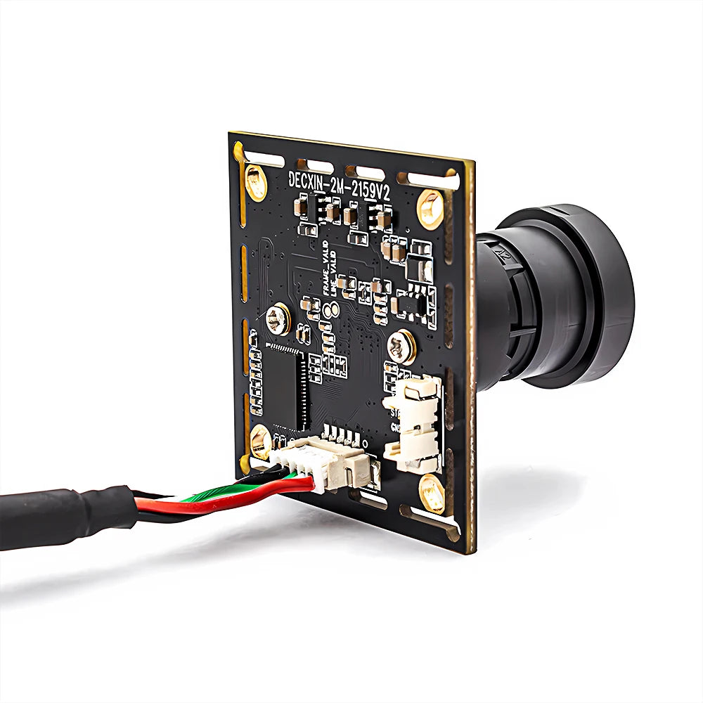 1080P90FPS Global Shutter USB Camera Board with M16 Lens Plug Play High Speed Webcam for Machine Vision and Video Surveillance