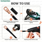 10/20/50pcs Copper Lug Ring Wire Connectors Bare Cable Electric Crimp Terminal SC4-4 SC6-6  SC10-6 SC10-8 SC16-6 SC25-8 SC25-10
