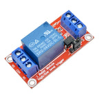 1-5Pcs DC 5V 9V 12V 24V 1 Channel Relay Module With Optocoupler Shield Board High Low Level Trigger Power Supply Module Arduino