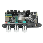 ZK-1001U TPA3116D2 Mono 100W Bluetooth 5.3 Amplifier Board 9-24V Boost AUX USB Bass Treble for DIY TWS Speaker