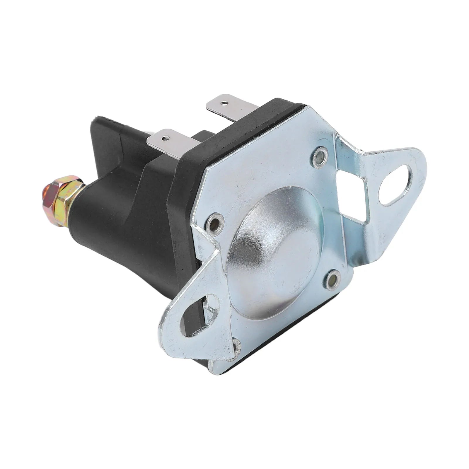 12V Lawn Mower Starter Relay Brass Coil Silver Plated Contact Relay for Vehicle and Home Appliances