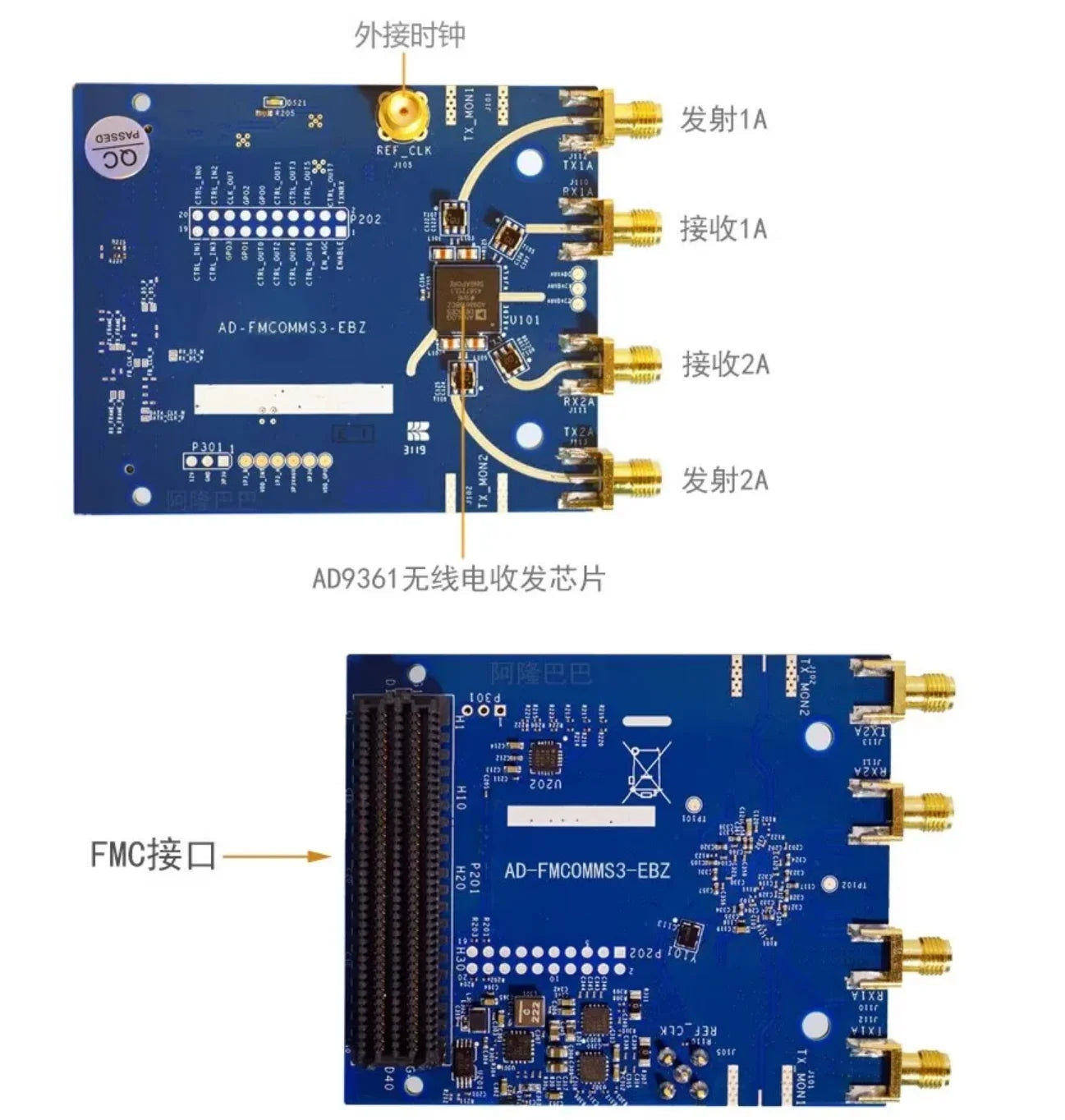 Zedboard+AD9361 Software Radio FMCOMMS3 SDR Platform OPENWIFI
