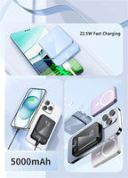 10000mAh Magnetic Power Bank 20W Wireless Powerbank Slim Portable Battery Charger for MagSafe iPhone 17 16 15 Samsung 24 23