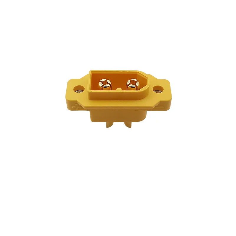 XT60E-M Connector XT60E XT60 Male Plug Soldering Type Screws Panel Mount Fixed for RC FPV Drone Quadcopter RC Lipo Battery DIY