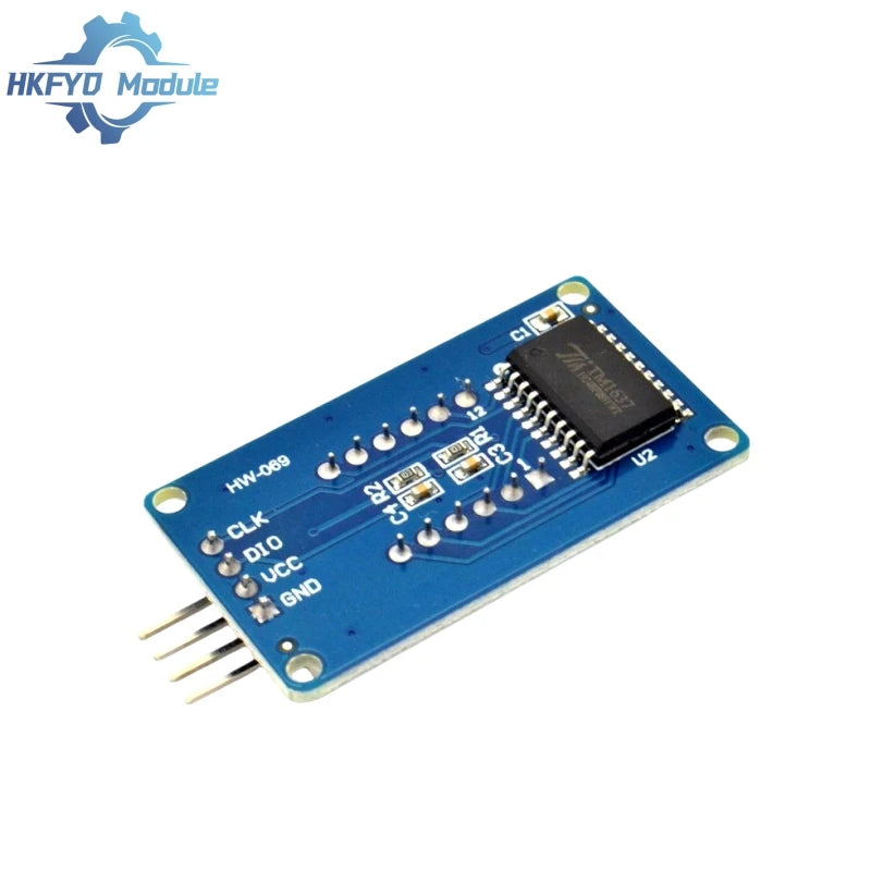 1-50PCS TM1637 LED Display Module For Arduino 7 Segment 4 Bits 0.36Inch Clock RED Anode Tube Four Serial Driver Board Pack