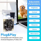 ELP 16MP Autofocus USB Camera IMX298 Sensor UVC Webcam for Barcode QR Code Identification