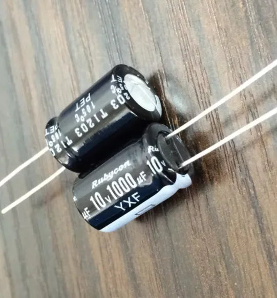 10pcs/100pcs 1000uF 10V Rubycon YXF Series 10x16mm Low Impedance Long Life 10V1000uF Aluminum Electrolytic capacitor motherboard