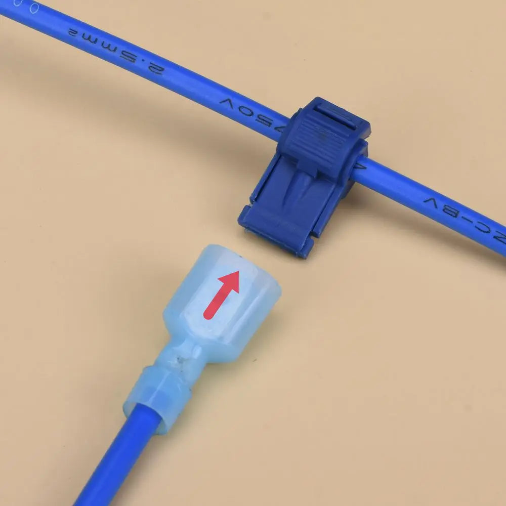 10sets/20sets Snap Splice Lock Wire Terminals Quick Electrical Cable Connectors Crimp electric motorcycles ham radio