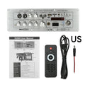 D2000 Bluetooth Amplifier Board 2.1-Channel TPA3221 Power Amplifier 100W+100W+200W with AUX FM USB TF Card TWS DC 24V/AC110-220V