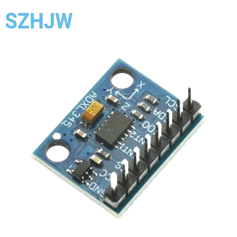 1/5/10pcs GY-291 ADXL345 Digital Triaxial Force Acceleration Tilt Module IIC SPI Transmission