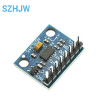 1/5/10pcs GY-291 ADXL345 Digital Triaxial Force Acceleration Tilt Module IIC SPI Transmission