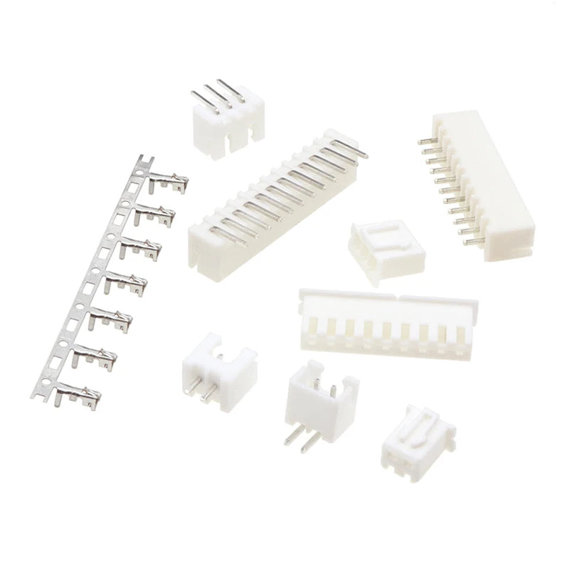 10sets JST PH2.0 2/3/4/5 Pin Terminals Plastic Shell Male Plug + Female Socket Wire Connector PH2.0 2P 3P 4P 5P 6P 8P 10P 12P