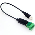 Industrial USB To RS485 Converter Upgrade Protection RS232 Converter Compatibility V2.0 Standard RS-485 A Connector Module Board