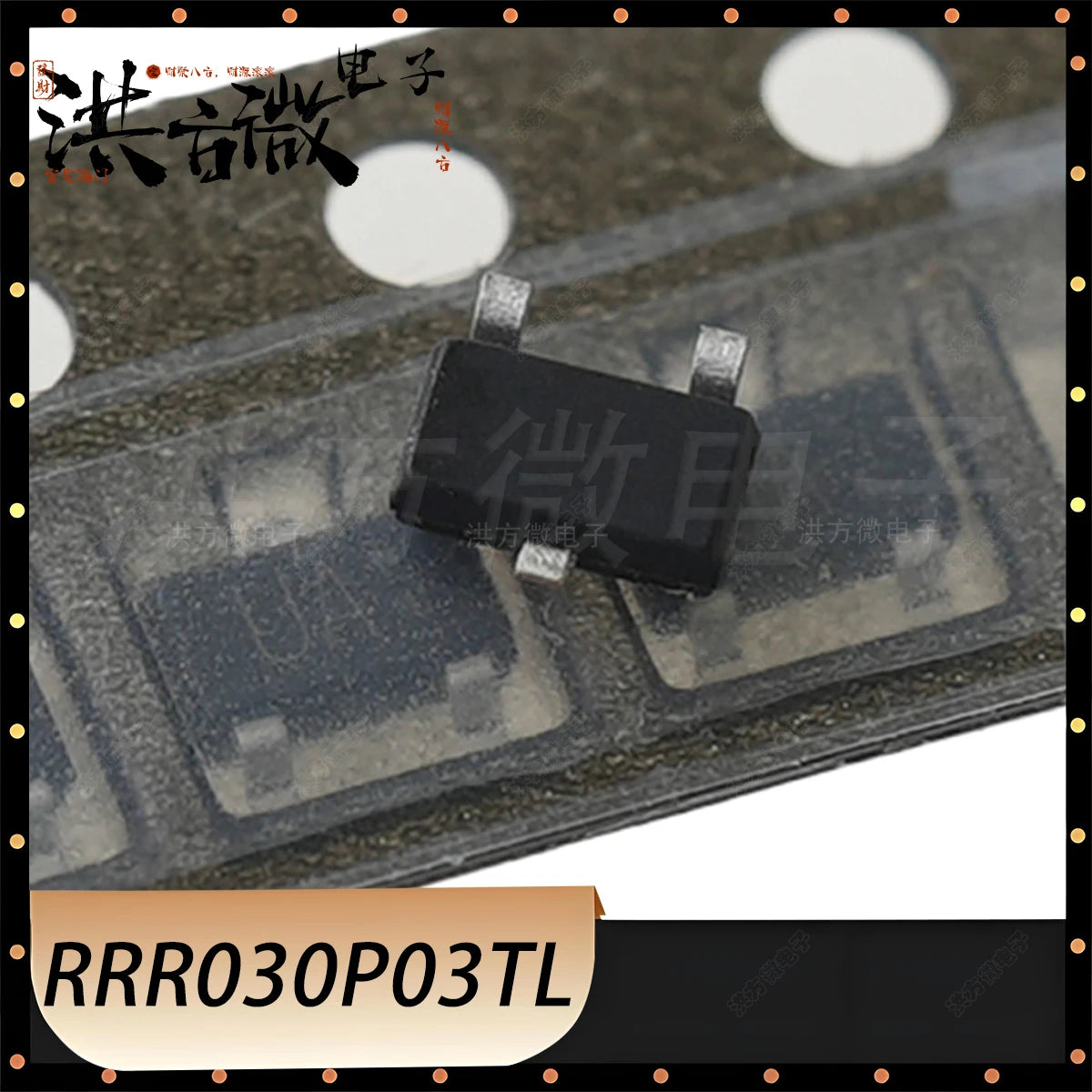 20PCS RRR030P03TL Marking UA SOT-346T SC-96 TSMT3 30V 3A 1W 75mΩ 75m OHM P-Channel NEW Original Field-Effect Transistor MOSFETs