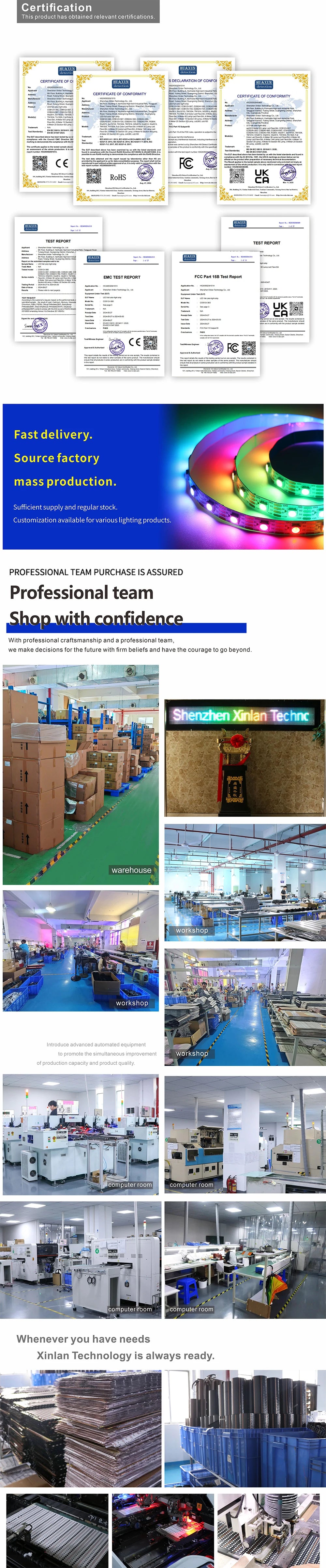 WS2815 DC12V RGB LED Strip 5050 30/60/144LEDs/m Breakpoint Resume Individually Addressable Black White PCB IP30 IP65 IP67 Dream