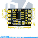 1~5PCS TTL to RS485 Communication Module (ZY-MAX485/SP485): 5V Level Conversion – Compatible for Arduino