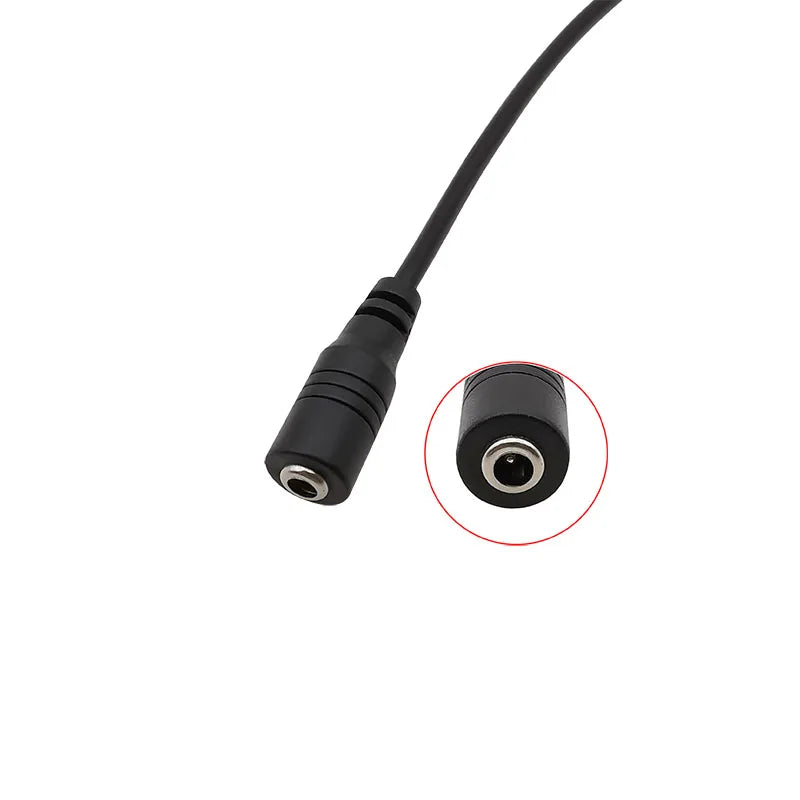 DC 3.5mm X 1.35mm Male Plug Female Jack DC Power Charging Cable Connector DC Power Wire Pigtail for CCTV Camera LED Strip Light