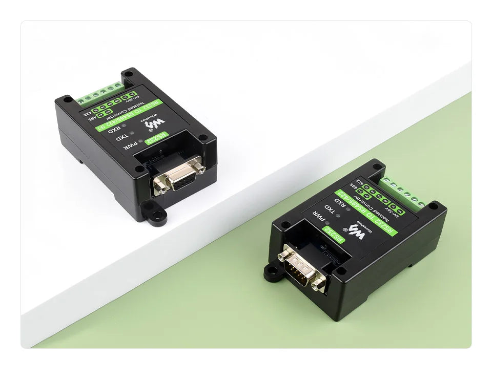 Industrial-grade RS232 to RS485/422 Active Digital Isolated Serial Converter SP3232EEN SP485EN Chips