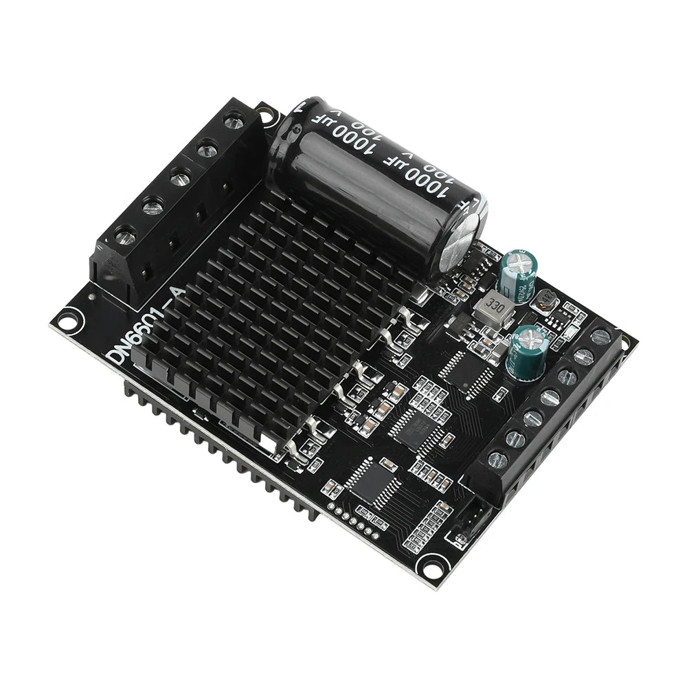 DC 6-80V BLDC Three Phase DC Brushless Motor Controller PWM High Power 1600W 20A Hall Motor Control Driver Board Motor Regulator