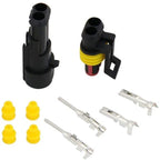 708/408/352/240/296/15pcs HID Waterproof Connectors Car Marine Seal Automotive Electrical Wire Connector Plug Truck Harness