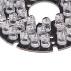 48PCS IR LED 850NM Illuminator Board – 60mm Night Vision Light for CCTV Surveillance Camera Housing, 50° Viewing Angle