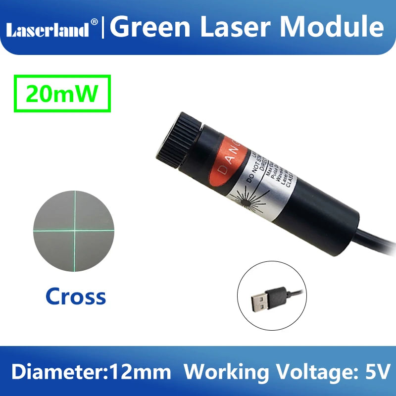 Red Green Laser Diode Module Cross Projector for Heat Press Screen Printing Alignment of Cloth Cutting Location