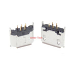 Vertical MICRO mini USB 5pin female 180-degree jack 5P in-line USB port Charging port Vertical patch power plug