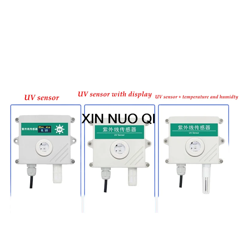 UV Light Intensity Meter Ultraviolet Sensor 4-20mA RS485 0-5V 10V Solar UV Sensor Detector Illuminance Sunshine Transmitter