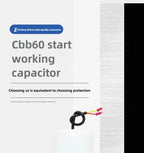 CBB60 start-up working capacitor 120UF 450V air pump air pressure car washing machine capacitor