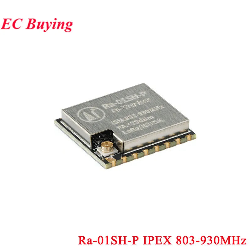 10Pcs/1pc SX1262 Ra-01SH -P LoRa RF WIFI Wireless Module Radio Frequency 803-930MHz 868MHz/915 IPX Antenna SPI Interface Ra-01S