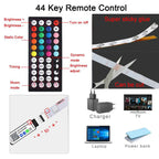 RGB Led Strip Lights 5m 10m 20m 30m Led Room Light with APP Control Flexible Ribbon Luces Led Tape for Room Bedroom Decoration