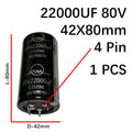 80V 22000UF aluminum capacitor CD296 45×75mm,For Audio Capacitor Audiophile Speaker