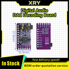 Interfaz I2S PCM5102A DAC, decodificador GY-PCM5102 I2S, módulo de reproductor para Raspberry Pi, placa de formato pHAT, placa d