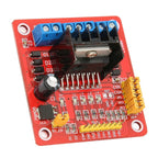 L298N Stepper Motor Driver Module 5V-35V 2A DC Motor Controller Board Compact Size Easy To Install Dual H Bridge Motor Driver