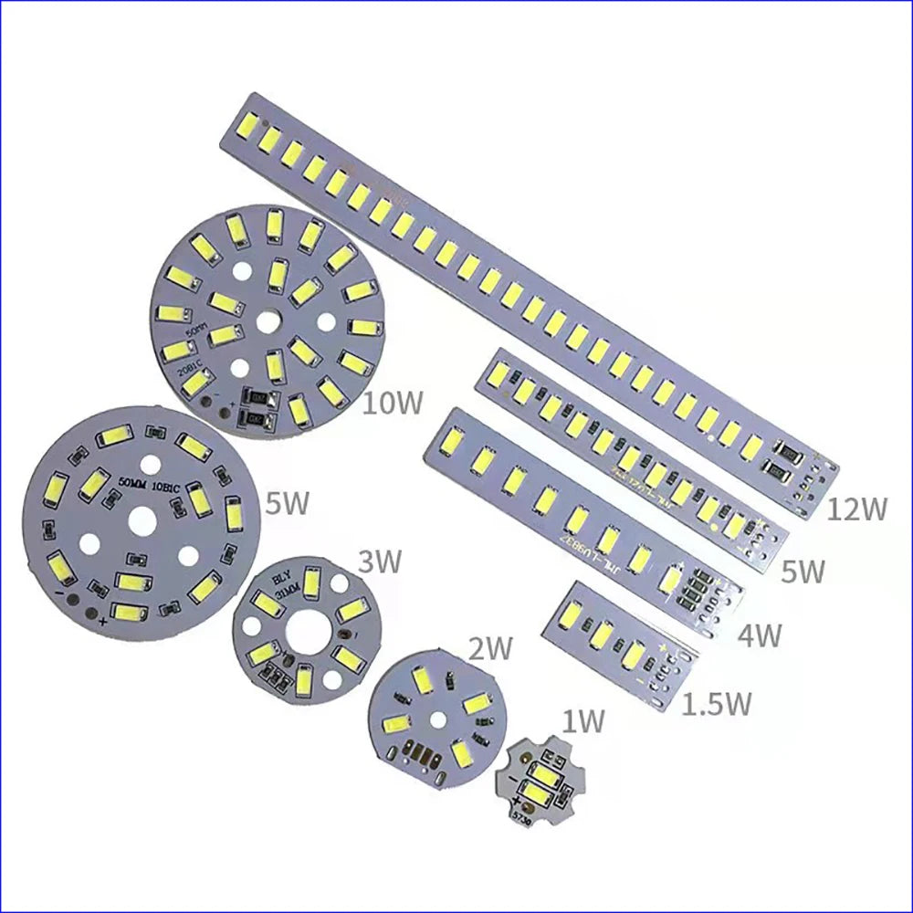 1PCS DC5V Dimming Light Switch Of 2 Meters With LED Chips 5730 SMD LED Lamp 1W 2W 3W 4W 5W 10W LED Light Beads White Warm White