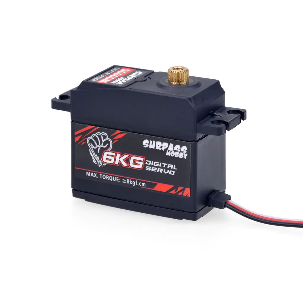 SURPASS HOBBY 9G 17G 25G 6KG 9KG 15KG 20KG Metal Gear Digital Motor RC Servo for Car Plane Robot Boat Model Wltoys Axial SCX24