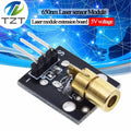 KY-008 650nm Laser sensors Module TZT 6mm 5V 5mW Red Laser Dot Diode Copper Head for Arduino