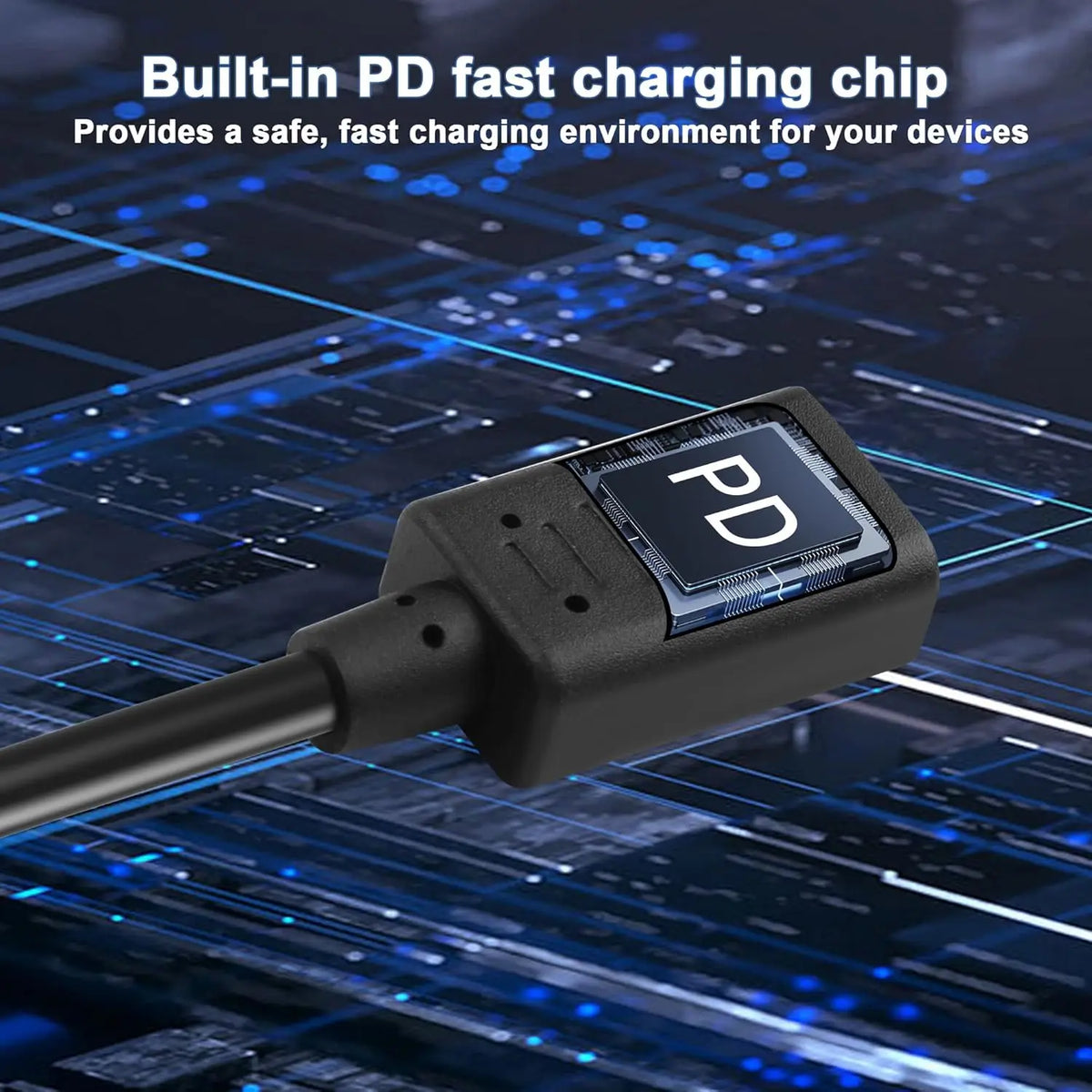 1pc USB Type C to DC 5.5mm X 2.1mm PD Trigger Power Charging Adapter Cable 20V 5A 100W 19-20V Laptop Drill Battery Router CCTV