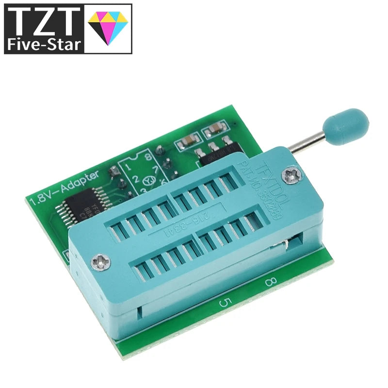 GREATZT 1.8V adapter for Iphone or motherboard 1.8V SPI Flash SOP8 DIP8 W25 MX25 use on TL866CS TL866A EZP2010 EZP2013 CH341