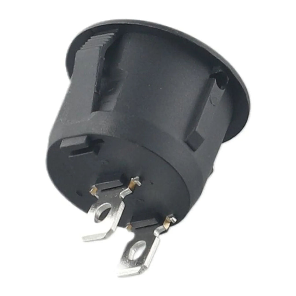 10PCS 12v Round Rocker Switch ON/OFF 2 Pin SPST Snap-in Toggle Switch ON Off 6A 250V Camper Van Caravan Motorhome