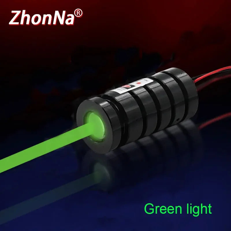 532nm 35mW Green Laser Module 3-5V Copper Laser Spot  Irradiation Positioning Lamp Laser Diode Light Emission Aiming Accessories