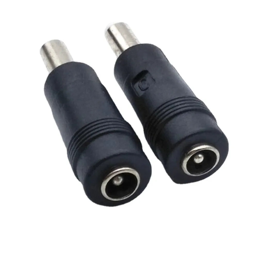 5.5 x 2.1 mm 5.5*2.1 Female to Male 5.5*2.5 5.5 x 2.5 mm DC Adapter DC Power Connector DC Power Plug Jack Conversion Head Jack