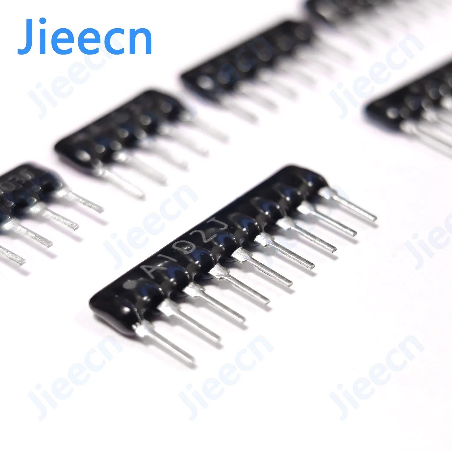 200PCS 4PIN-10PIN Exclusion Network Resistor array DIP 220R 330R 470R 510R 680R OHM 1K 1.5K 2K 2.2K 3K 3.3K 10K 100K 9A681J 510K